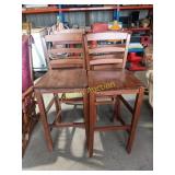 4 bar chairs