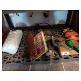 Saw, hose end, clamp, blanket and more