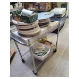 Rolling rack and contents