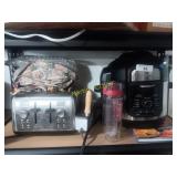 Ninja cooker, toaster, aprons and water bottle