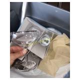 Dishes, vacuum and dealt box