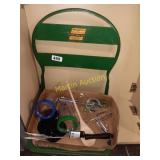 Stadium chair and utensils