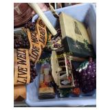 Box of wine style decor