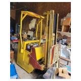 Yale electric forklift with charger