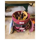 Bucket with tools