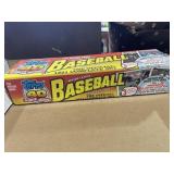 Box of baseball cards plus sleeves