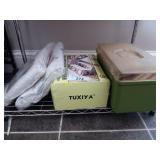 Sewing templates, side bags for bed and drawer