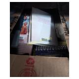 Books, staple gun and tote