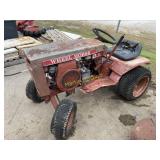 Wheel horse, 10 automatic riding lawnmower