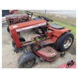 Wheel horse C ï¿½ 121 automatic riding lawnmower