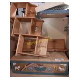 Shelves and ark box