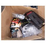 Big box of dvds, vhs and more