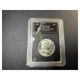 1963 Franklin silver half dollar  TI