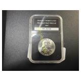 1963 uncirculated Franklin half dollar  TI