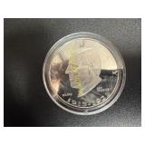 Woodrow Wilson, silver dollar  TJ