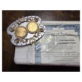 Sacagewea belt buckle