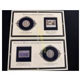 1959 and 1960 Franklin silver half dollars  TE
