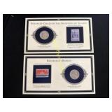 1962 and 1963 Franklin silver half dollars  TE