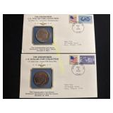 1977 and 1978 Eisenhower dollar coin collection TE
