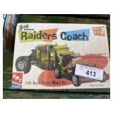 Raiders coach unopened box
