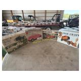29 Ford, 37 Chevy, orange hauler, 32 Ford opened