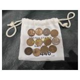 Lot of Vintage U.S. Cents Including Indian Head TB