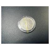 1942 walking liberty half dollar  TI