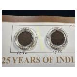 25 years of Indian head pennies   TA