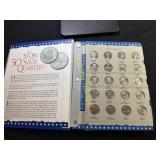 1999 through 2008. 50  state quarter full   TA