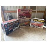 Orange blossom drag truck, 49 Mercury, 53 Ford