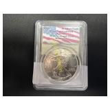 1993 Silver Eagle Uncirculated Recovered From A