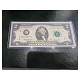 United States $2 Bill, Series 1976    TH