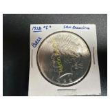 1922 Peace silver dollar  TJ
