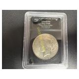 1922 Peace silver dollar  TN