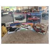32 Ford three window coupe, AMT 68 Thunderbird,
