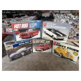 55 Chevy, 69 Plymouth, stingray, 62 Bel-Air, 37