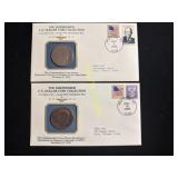 1976 and 1978 Eisenhower dollar coin collection TE