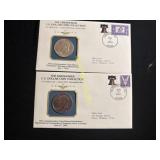 1973 Eisenhower dollar collection  TE