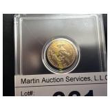American Gold Eagle 1/10 oz gold