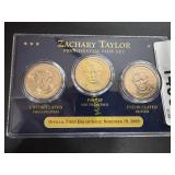 Zachary Taylor coin set   TC
