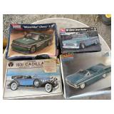 Chevy S-10, 60 Chevy pick up, 31 Cadillac, 59