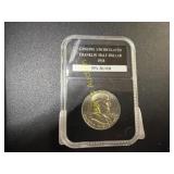 1958 uncirculated Franklin half dollar  TI