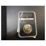 1960 uncirculated Franklin half  TI
