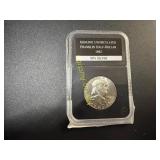 1962 uncirculated Franklin half dollar  TI