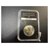 1954 uncirculated Franklin half dollar  TI