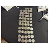 53 Uncirculated Quarters