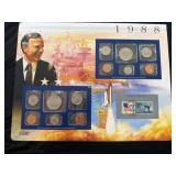 1988 uncirculated mint set  TD