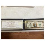 2003 Jefferson Two Dollar Legal Tender Note with s