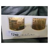 Harry Potter Gold-Plated Collector Cards  TH
