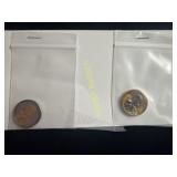 2004 & 2010 gold & platinum coated Sacagawea TF